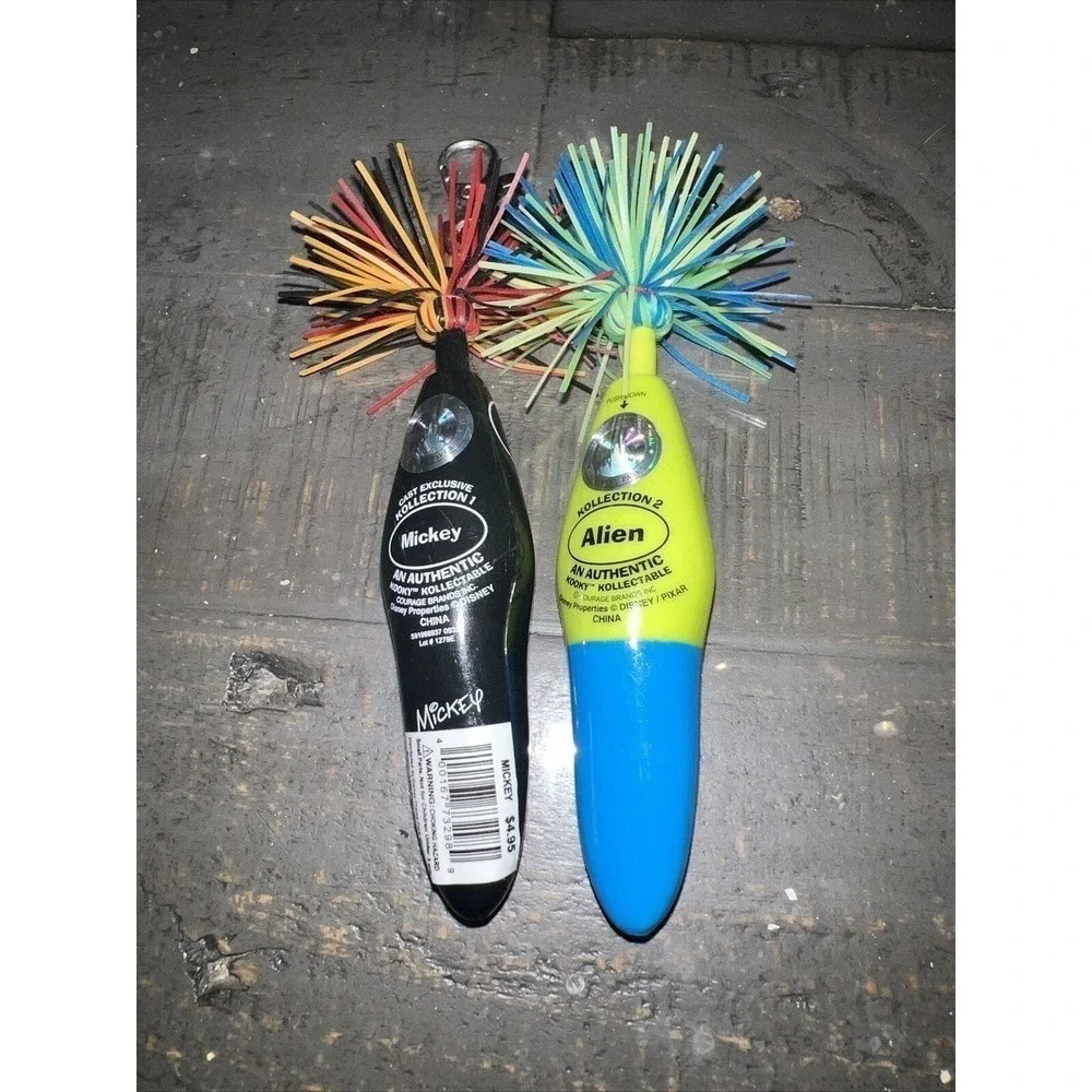 Disney‎ Kooky Kollectable Pens Mickey Mouse Toy Story Alien Cast Exclusive Set 2